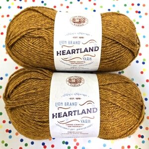 Lion Brand Heartland Yarn BRYCE CANYON, 5 Oz Per Skein 251 Yds Ea
